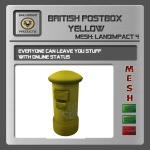 british-postbox-yellow